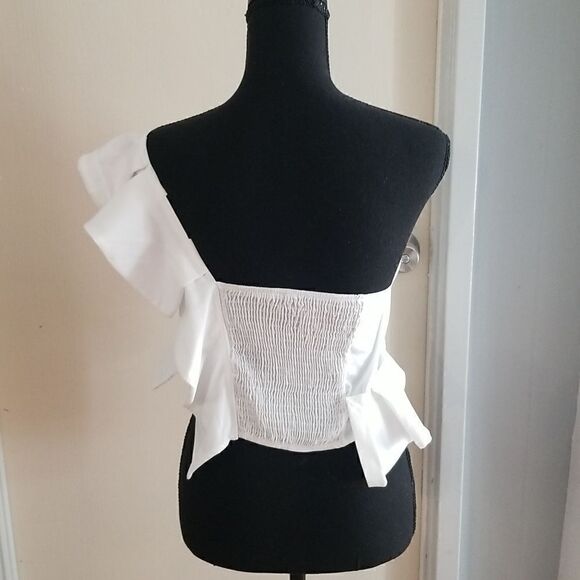 WITE BLOUSE SMALL NWOT  - Picture 5 of 11